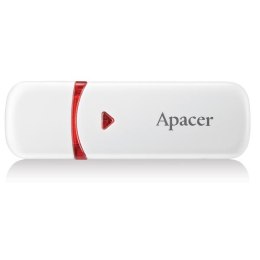 Apacer USB pendrive USB 2.0, 32GB, AH333, biały, AP32GAH333W-1, USB A, z osłoną