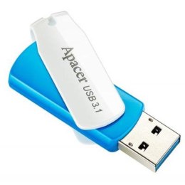 Apacer USB pendrive USB 3.0, 16GB, AH357, niebieski, AP16GAH357U-1, USB A, z obrotową osłoną