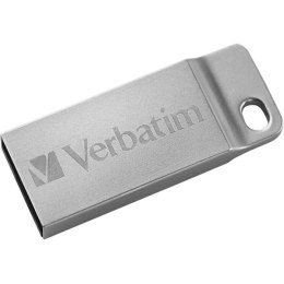 Verbatim USB pendrive USB 2.0, 32GB, Metal Executive, Store N Go, srebrny, 98749, USB A, z oczkiem na brelok