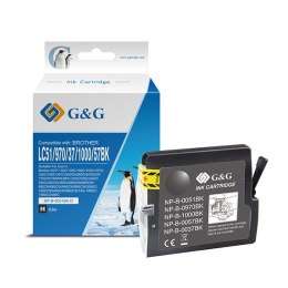 G&G kompatybilny ink / tusz z LC-1000BK, LC-970BK, black, 500s, NP-B-0051BK/1000BK/970BK, dla Brother DCP-130C, 330C, 540CN, 350