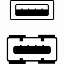 Przedłużacz USB (2.0), USB A M - USB A F, 1.8m, czarna