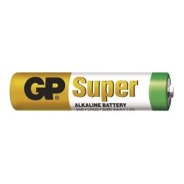 Bateria alkaliczna, AAA, 1.5V, GP, blistr, 10-pack, SUPER