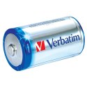 Bateria alkaliczna, ogniwo typ C, 1.5V, Verbatim, blistr, 2-pack, 49922, ogniwo format C