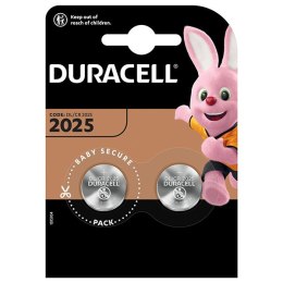 Bateria litowa, CR2025, Duracell, blistr, 2-pack, 42442