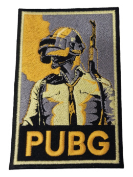 PUBG z żołnierzem naszywka termo logo gra