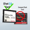 Unitek Czytnik kart CFast 2.0 USB-A/C 5Gbps czarny