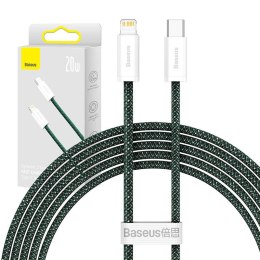 Kabel USB-C do Lightning Baseus Dynamic 2 Series, 20W, 2m (zielony)