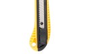 Nożyk z łamanym ostrzem Deli Tools EDL003, SK5, 18mm (żółty)