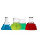 Kielony laboratoryjne szklane 4 sztuki 100% szkło