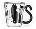 Kocia szklanka z ogonem
