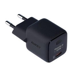 Ładowarka sieciowa Aukey PA-B1L,USB-C, 30W (czarna)