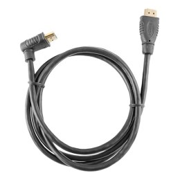 Qoltec Kabel HDMI High Speed With Eth. A męski | A męski (90st.) | 1.3m
