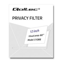 Qoltec Filtr prywatyzujący RODO do MacBook Air 12"