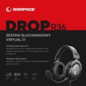 Rampage Słuchawki K36 DROP 7.1 z mikrofonem