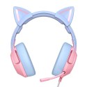 Słuchawki gamingowe ONIKUMA K9 Różowo-niebieskie