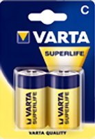 Baterie cynkowo-węglowe VARTA Superlife R14 C x2