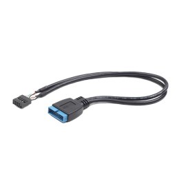 Kabel przedłużacz z USB 2.0 9-pin-USB 3.0 19-pin (0,3 m)