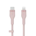 Belkin USB-C - Lightning silicone 3M Pink